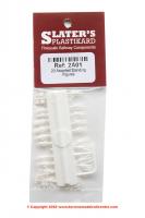 2A01 Slaters Plastikard Assorted Figures Unpainted (Pack 20)